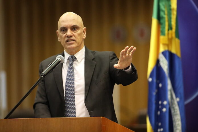 O ministro do STF, Alexandre de Moraes| Foto: SECOM TSE.