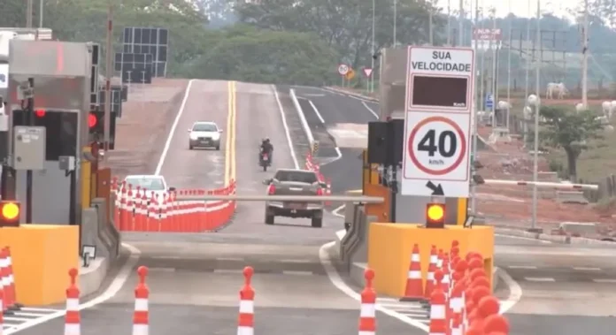 Três praças de pedágio começam a operar na MT-320 e MT-208 na região norte de MT — Foto: Ascom GV MT