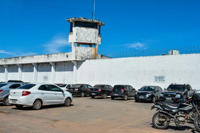 Penitenciária Central do Estado (PCE) em Cuiabá — Foto: Sesp