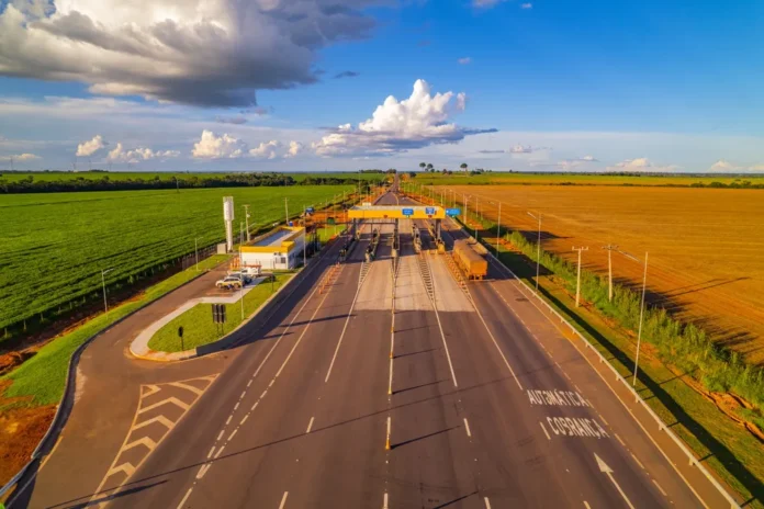 Preços de pedágio na BR-163 são reajustados — Foto: Via Brasil BR-163