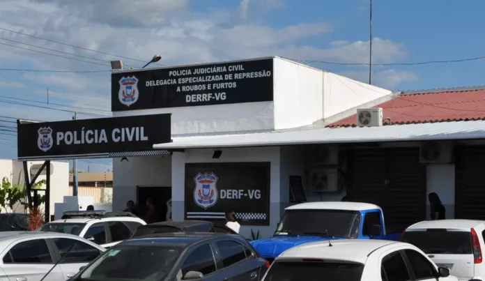 Delegacia Especializada de Repressão a Roubos e Furtos de Várzea Grande — Foto: Polícia Civil