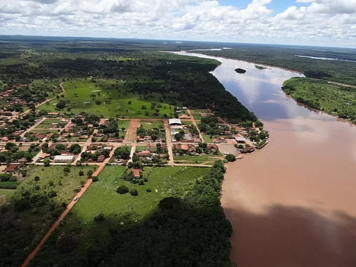 Tremor de magnitude 3,1 atinge região próxima de cidade com 6 mil habitantes em Mato Grosso — Foto: Prefeitura de Cocalinho