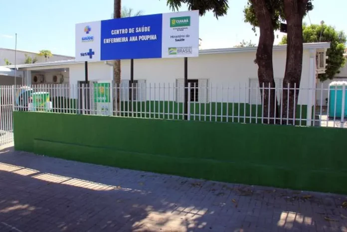 Mulher reage a assalto no Centro de Saúde em Cuiabá — Foto: Luiz Alves