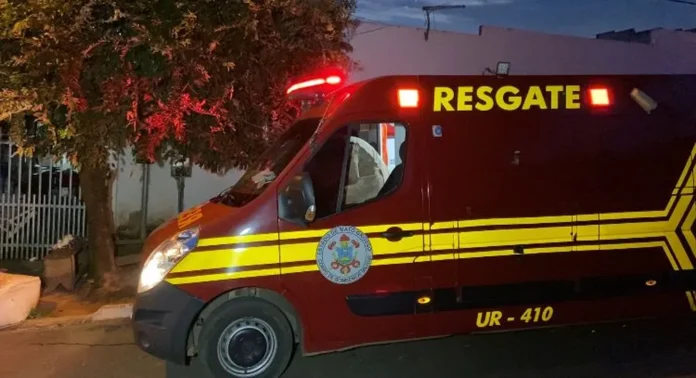 Após ser estabilizada, a criança foi encaminhada em estado grave ao Hospital Regional de Sorriso. — Foto: Divulgação
