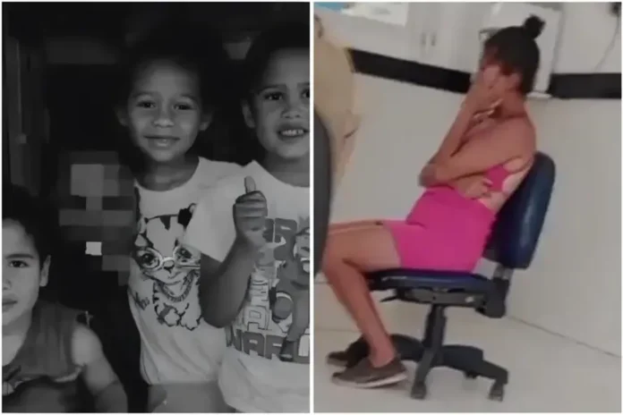 Sepultamento das três crianças vítimas de incêndio em Serrinha reúne moradores e mãe detida (Foto: Instagram)